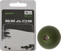 Бусинка Brain Beads Green 4mm 10шт