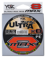 Шнур X-Braid Utra Max WX8 Multicolor 200m #1.2/0.185mm 25Lb/10.8kg