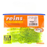 Силикон Reins G-Tail Grub 3'' 419 Chart Pepper