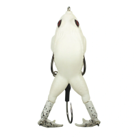 Силиконовая лягушка Lunkerhunt Prop Frog 89mm 14g Pearl