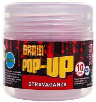 Бойлы Brain Pop-Up F1 Stravaganza (клубника с икрой) 10mm 20g