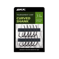 Одинарный крючок BKK Curved Shank Superslide #2 10шт