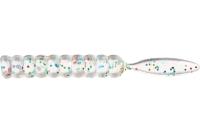 Силикон Major Craft Aji-Do Worm Candoll 2'' #005 Clear Lame Mashimashi (GLOW)