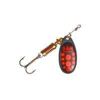 Блесна DAM Standard 6g Black Red