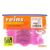 Силикон Reins G-Tail Grub 3'' 443 Pink Sardine