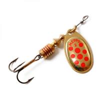 Блесна Mepps Aglia Decoree Gold Red Dot #1