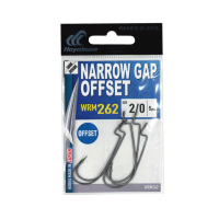 Офсетный крючок Hayabusa WRM262 Narrow Gap BM #4 6шт