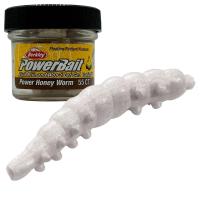 Силикон Berkley PowerBait Power Honey Worm 2.5cm Garlic White