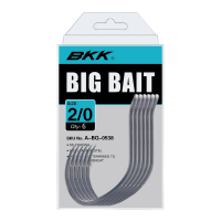 Одинарный крючок BKK Big Bait Hooks #8/0 4шт
