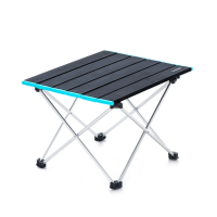 Складной алюминиевый стол Naturehike Ultralight Aluminium Alloy Folding Table L Black