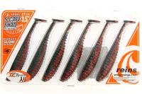 Силикон Reins S-Cape Shad 3.5'' B10 Red Belly