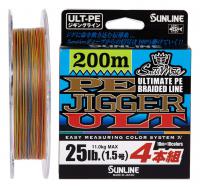 Шнур Sunline PE-Jigger ULT 200m (multicolor) #0.8 6.0кг