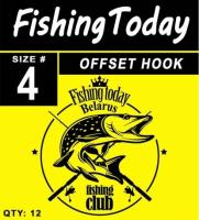 Офсетный крючок Fishing Today Offset #1