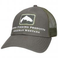 Кепка Simms Small Fit Trout Icon Trucker Shadow Green