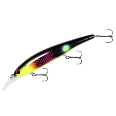 Воблер Bandit Walleye Shallow Black Pink/Yellow Head 11.9cm 17.5g