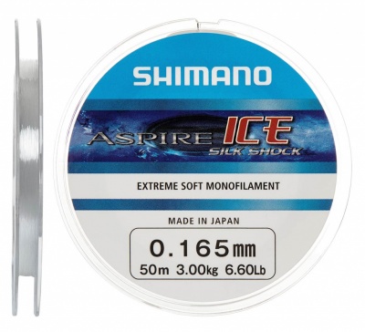 Леска Shimano Aspire Silk Shock Ice 50m 0.06mm 0.5kg
