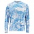 Блуза Simms SolarFlex Crewneck Prints Cloud Camo Blue XL