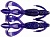 Силикон Keitech Crazy Flapper 3.6'' EA#04 Violet