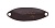 Блесна ValkeIN Ice Fake 2.6g Brown
