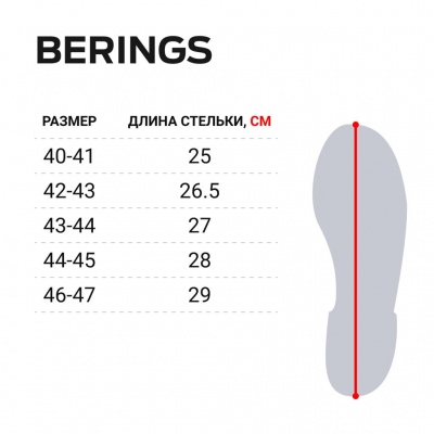 Сапоги Norfin Berings Spike антрацит с манжетой и шипами ЭВА -45 р-р.42-43