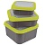 Коробка Matrix Bait Boxes Grey/Lime 1.25l