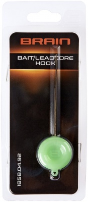 Игла Brain Bait/Leadcore Hook dia.1.4mm, 90mm green