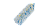 Силикон Major Craft Aji-Do Worm Redama 2'' #007 Two Tone Blue Gold (KEIMURA)