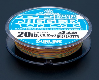 Шнур Sunline PE-Jigger ULT 200m (multicolor) #0.6 4.5кг