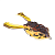 Силиконовая лягушка Lunkerhunt Compact Frog 2.25'' 14g Rusty