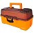 Ящик Plano Two-Tray Tackle Box Smoke Orange