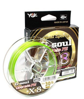 Шнур YGK G-soul X8 Upgrade PE 200m 0.6/14lb