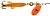 Блесна Mepps Aglia Mini Saumon Orange #0