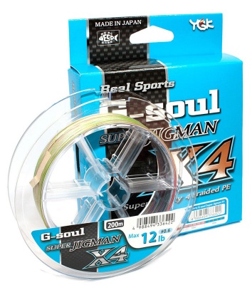 Шнур YGK Super Jig Man X4 200m #0.8/14lb