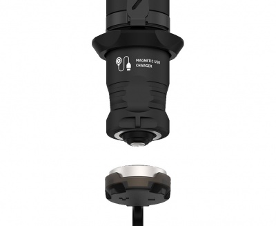 Тактический фонарь Armytek Predator Pro Magnet USB / XHP35 HI / 1500 лм / 5°:40° / 1x18650 (в комплекте)