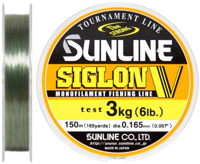 Леска Sunline Siglon V 150m #1.5/0.205mm 4.0kg