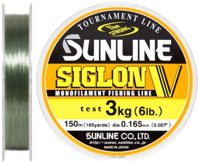 Леска Sunline Siglon V 150m #2.0/0.235mm 5.0kg