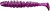 Силикон Reins Bubbring Shad 4'' 428 Purple Dynamite