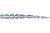 Силикон Major Craft Aji-Do Worm Hachikku 2'' #007 Two Tone Blue Gold (KEIMURA)