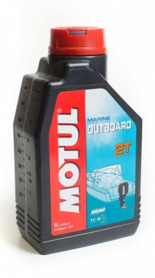 Масло моторное Motul Outboard 2T для двухтактных лодочных моторов 1000ml