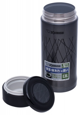 Термокружка ZOJIRUSHI SM-AFE35BF 0.35 л ц:черный