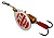 Блесна Mepps Aglia Silver Red White #4