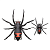 Силиконовый паук Lunkerhunt Phantom Spider 63mm 14g Widow Maker