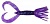 Силикон Keitech Little Spider 3'' EA#04 Violet