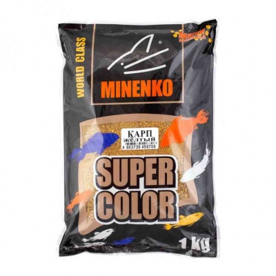 Прикормка MINENKO Super Color Карп Жёлтый 1кг.