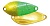 Блесна ValkeIN Scheila 1.8g Shine Lime Gold