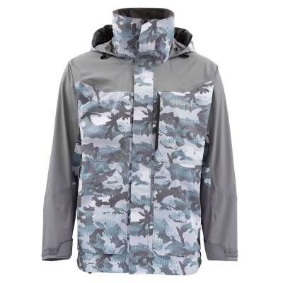 Куртка Simms Challenger Jacket 20' Hex Flo Camo Grey Blue M