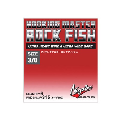 Офсетный крючок Varivas Hooking Master Rock Fish #3/0 6 шт.