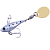 Тейл-спиннер Major Craft Jigpara Spin 3.0g #017 Keimura Shirasu