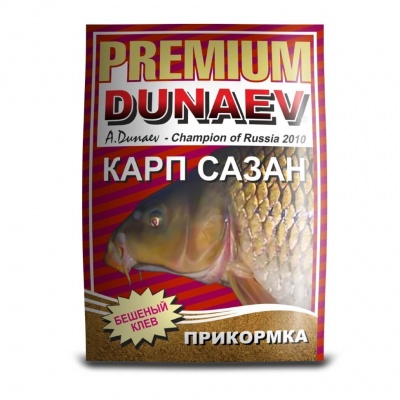 Прикормка Dunaev Premium Карп/Сазан 1кг.