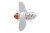 Воблер Jackall Bug Dog 37mm 3.1g White Shirohitori
